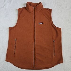 Patagonia Men's Fleece Vest — Burnt Orange